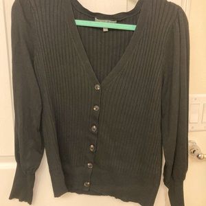 Black button up cardigan
